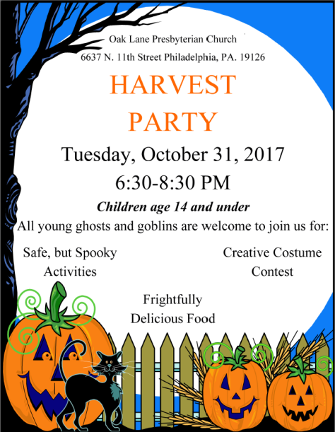 Harvest Party 2017